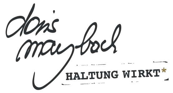 Logo dorismaybach haltungwirkt 2x
